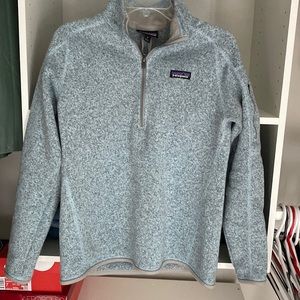 Patagonia 1/4 zip better sweater blue - NWOT